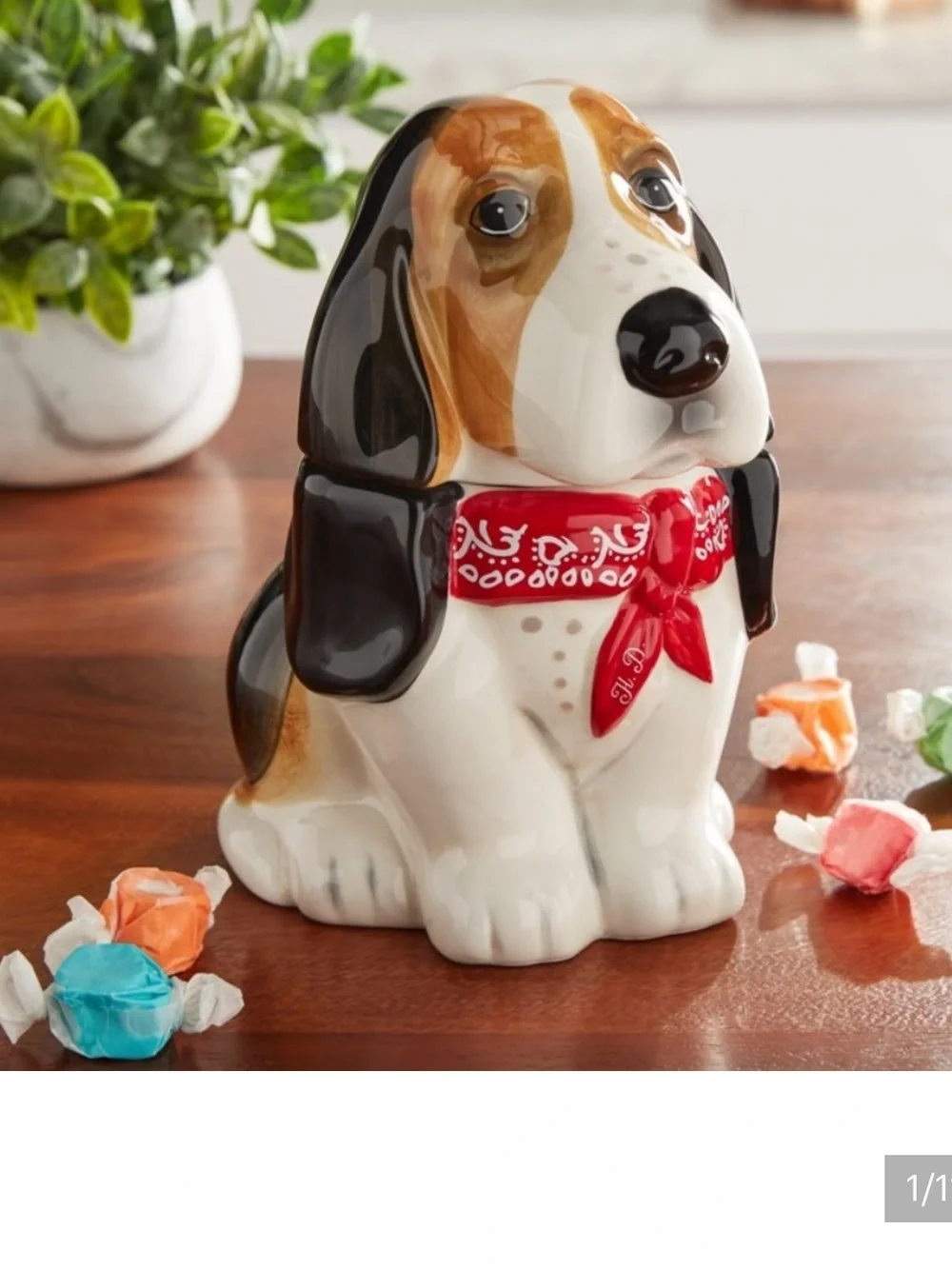 Pioneer Woman cookie/candy jar New and spoon rest